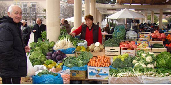 Ljubuška tržnica - prepolovljena zarada Mira Rašić